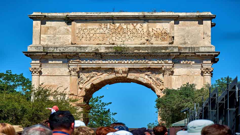 RDRD Bible Study DTM AD 70 Arch Of Titus Front