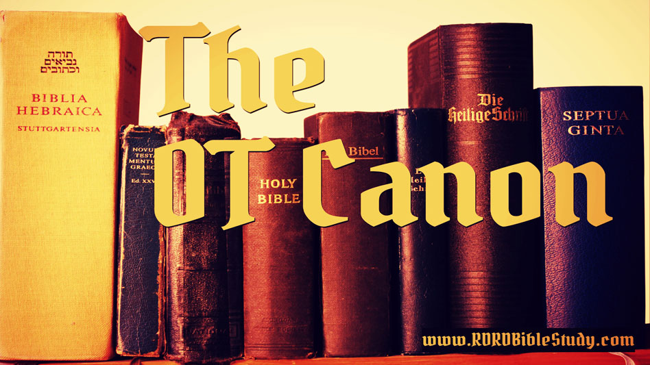 The Old Testament Canon