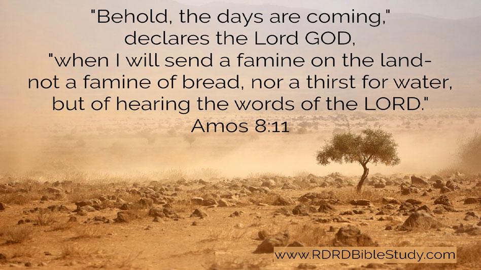 RDRD Bible Study Amos 8 11