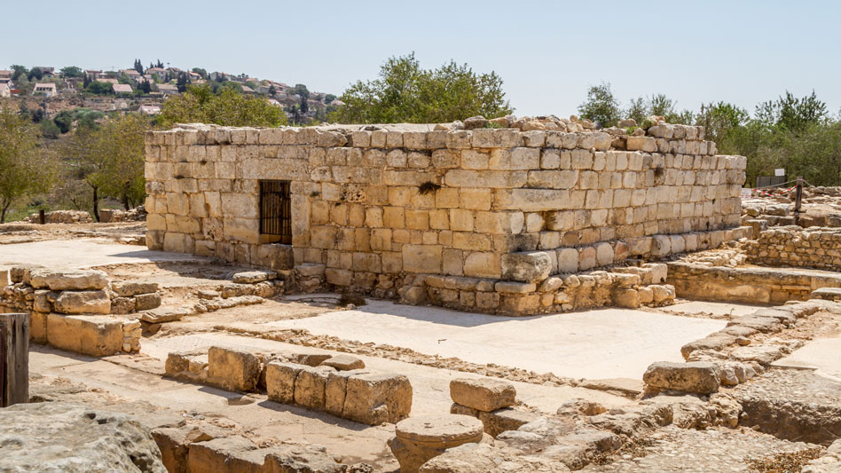 RDRD Bible Study Shiloh Israel Ancent Synagogue Ruins